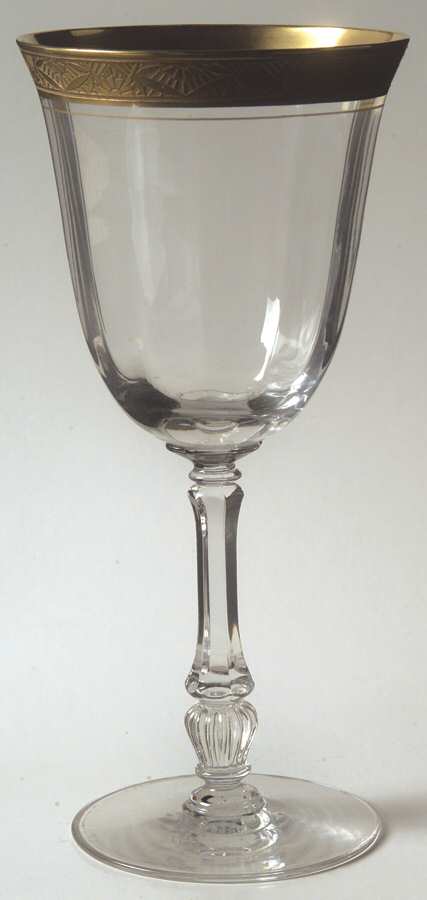 Valencia (Stem Unknown) Water Goblet by Tiffin-Franciscan-1