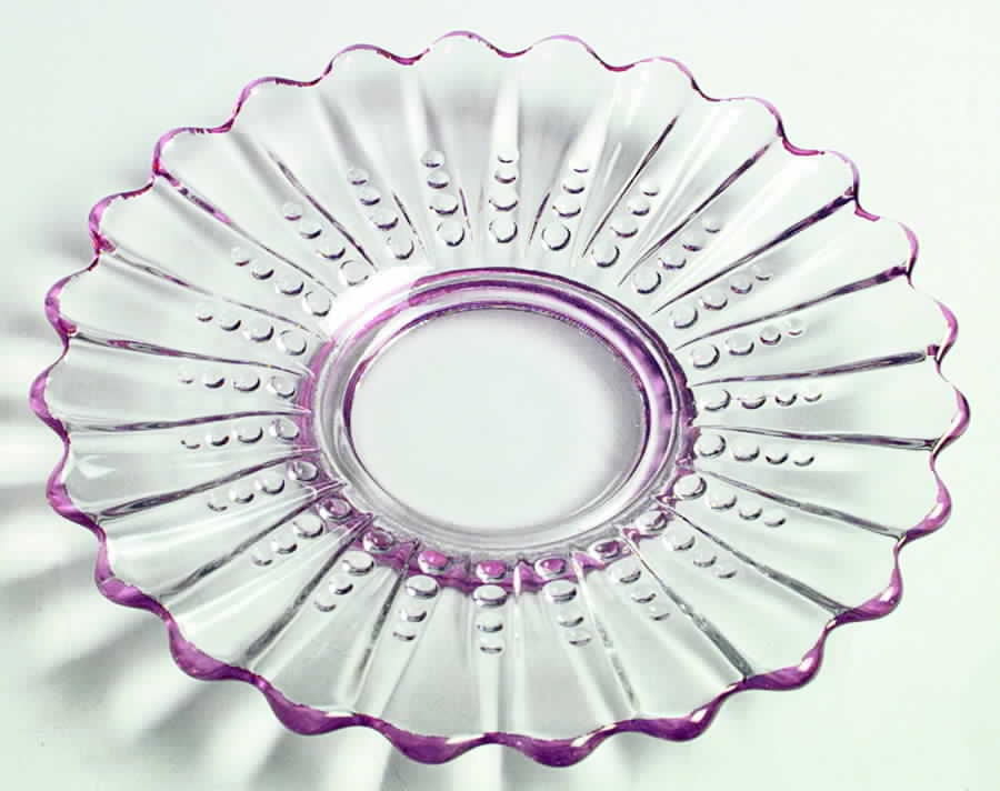 Virginian Ruby Flash Mayonnaise Underplate Only by Tiffin-Franciscan-1