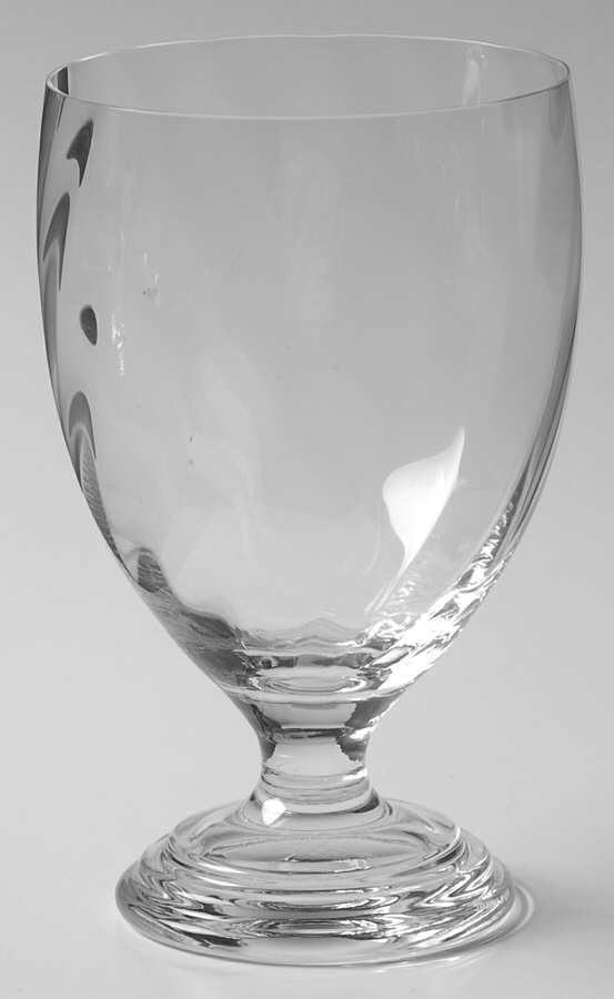 57th Street Clear (Optic) Water Goblet by Tiffany-1