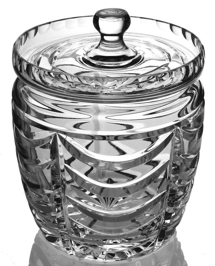 Swag Biscuit Barrel & Lid by Tiffany-1