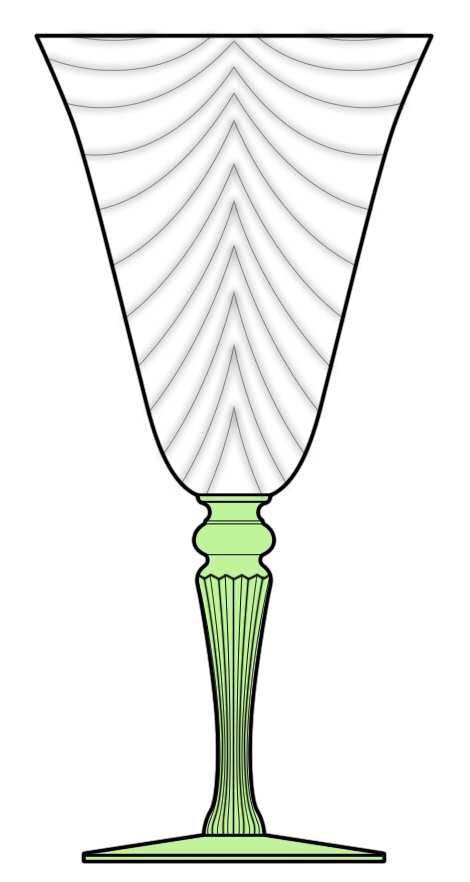 15071-9 Water Goblet by Tiffin-Franciscan-1