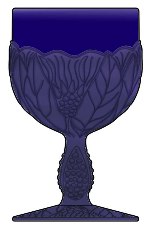 TTC1 Black Water Goblet by Taitu-1