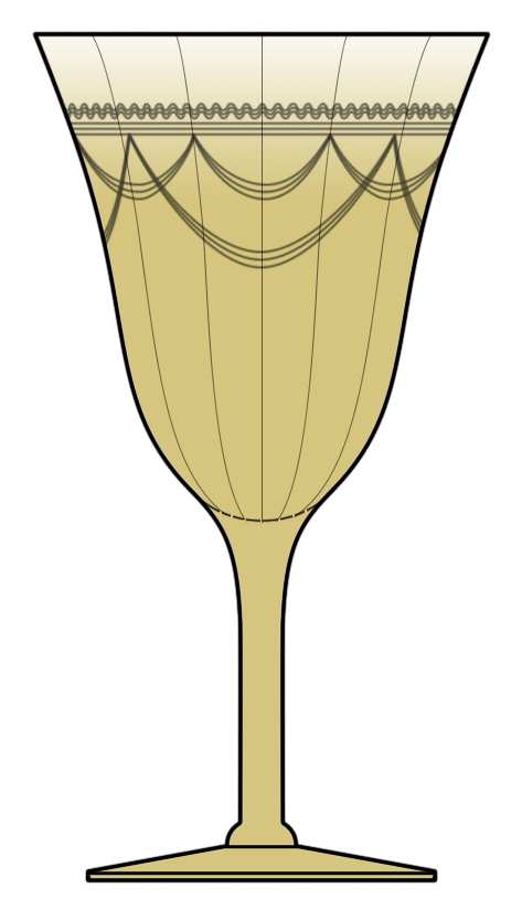 14196-5Y Water Goblet by Tiffin-Franciscan-1