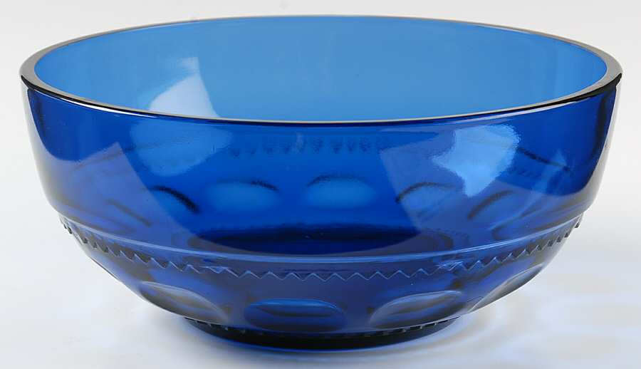 Crown Imperial Blue 9" Round Bowl by Tiara-1