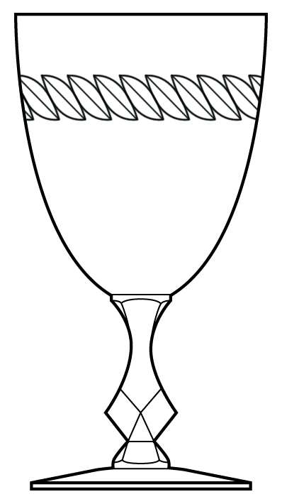 17524-21 Water Goblet by Tiffin-Franciscan-1