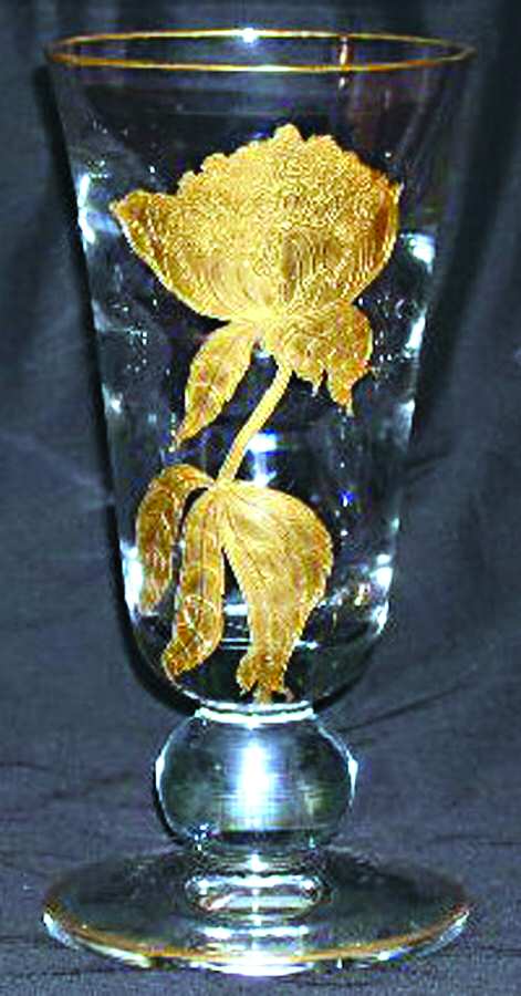 Rose of Britain Giftware 9" Flower Vase by Tiffin-Franciscan-1