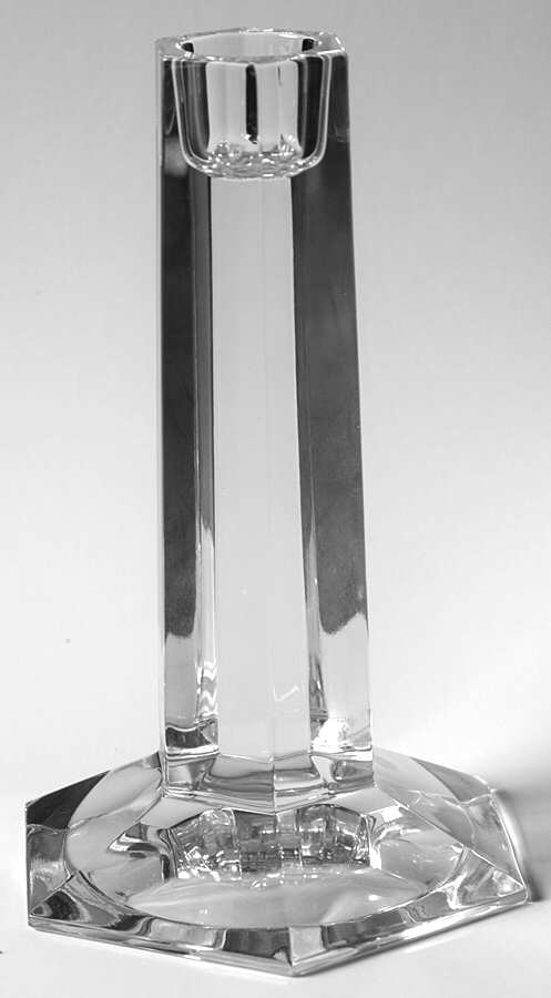 Frank Lloyd Wright 6" Single Light Candlestick by Tiffany-1