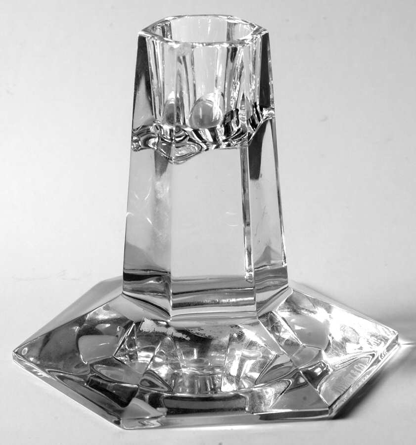 Frank Lloyd Wright 3" Single Light Candlestick by Tiffany-1