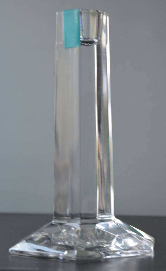 Frank Lloyd Wright 5" Single Light Candlestick by Tiffany-1