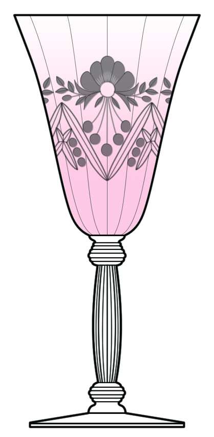 15024-10 Water Goblet by Tiffin-Franciscan-1
