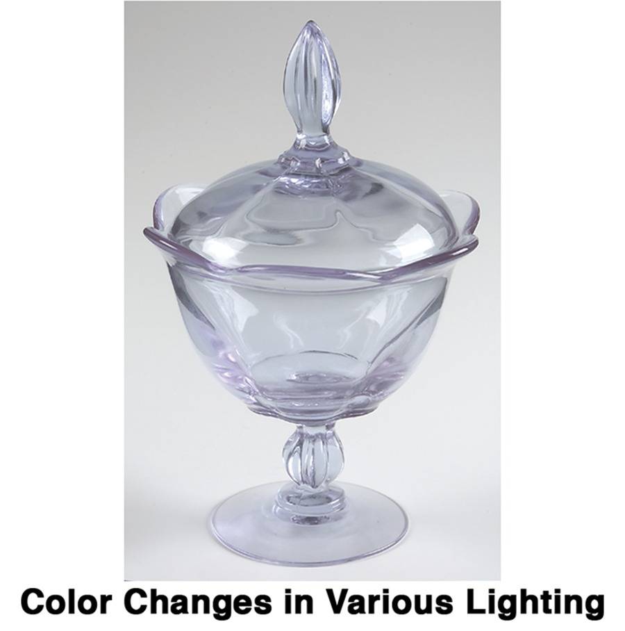 Canterbury Twilight Footed Candy Dish & Lid by Tiffin-Franciscan-1