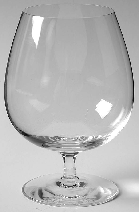 Classic Home Essentials (U Shaped Bowl) Brandy Glass by Tiffany-1