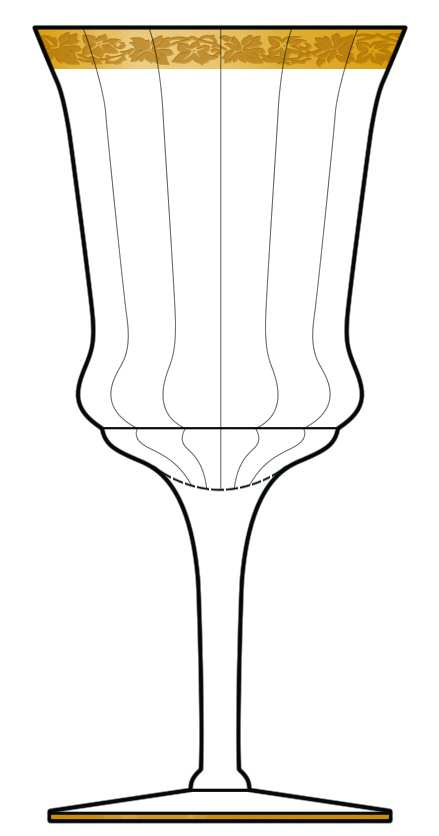 15028-9 Water Goblet by Tiffin-Franciscan-1