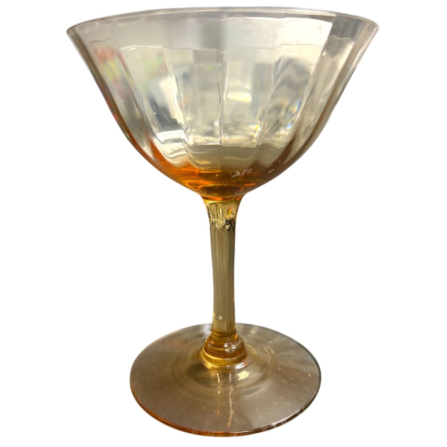 14196-Yellow Champagne/Tall Sherbet by Tiffin-Franciscan-1