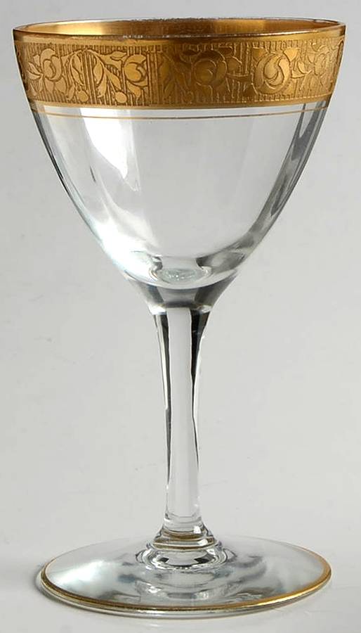 Rambler Rose Clear (Stem 13633) Cordial by Tiffin-Franciscan-1