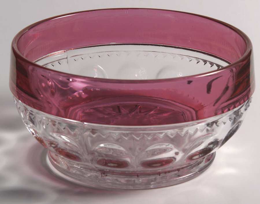 King's Crown-Ruby Flashed (Top & Bottom) Cereal Bowl by Tiffin-Franciscan-1