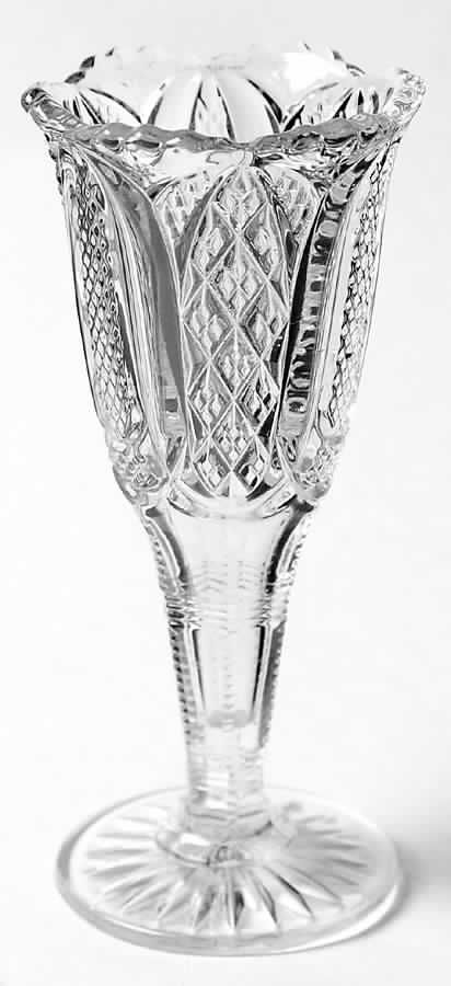 Harvard Yard-Clear 5" Bud Vase by Tarentum-1