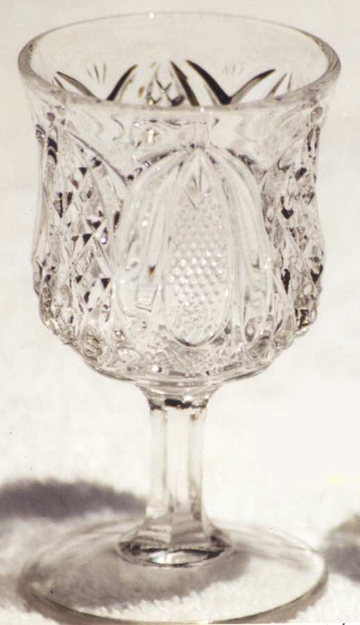 Harvard Yard-Clear Water Goblet by Tarentum-1