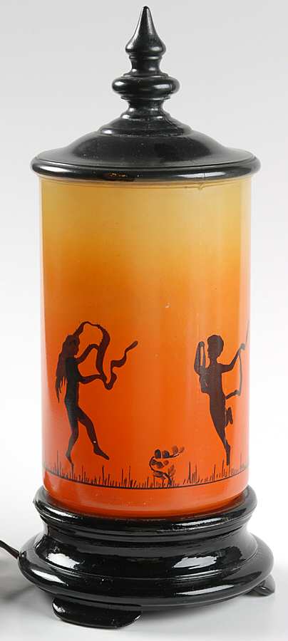 Lamps Torchere Lamp (Decorated) by Tiffin-Franciscan-1