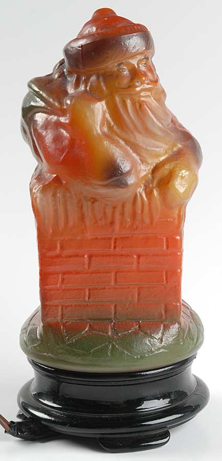 Lamps Santa Claus Lamp by Tiffin-Franciscan-1