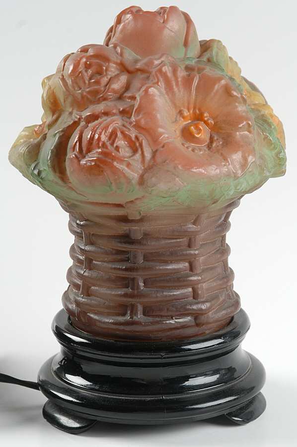 Lamps Flower Basket Lamp by Tiffin-Franciscan-1