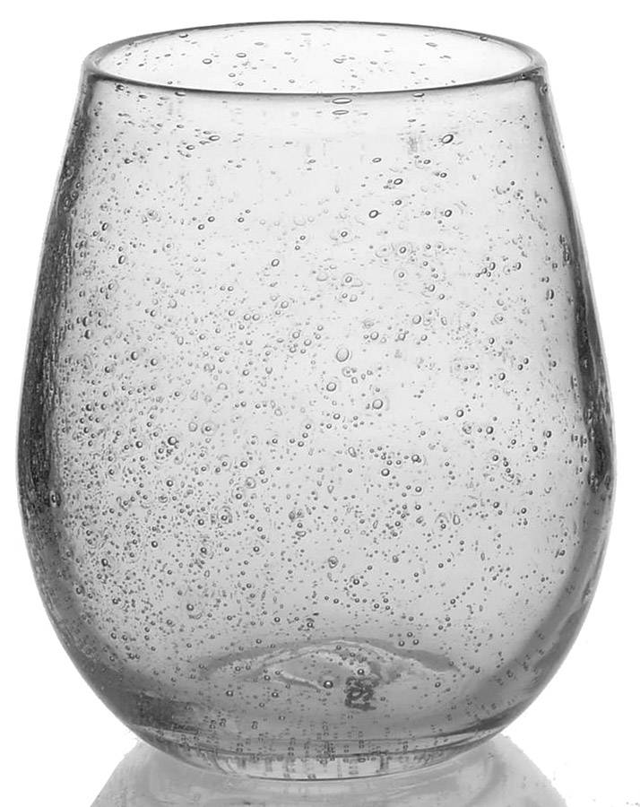 Bubble Glass Stemless Wine by Tag Ltd-1