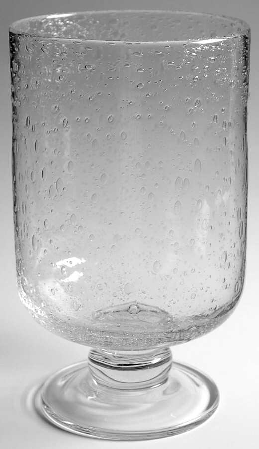 Bubble Glass 9" 1 Piece Open Hurricane/Vase by Tag Ltd-1