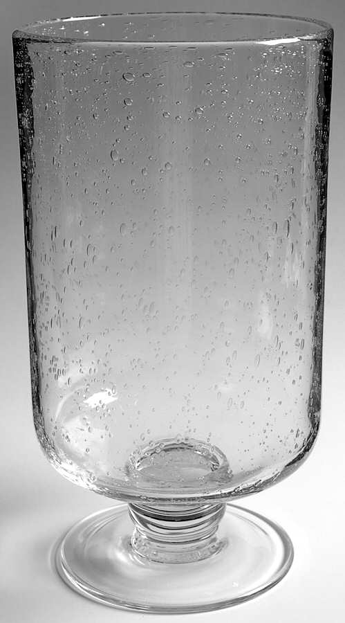 Bubble Glass 11" 1 Piece Open Hurricane/Vase by Tag Ltd-1