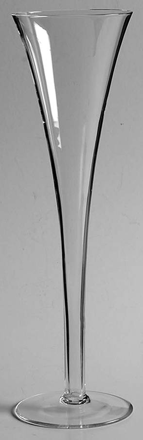 Trumpet Hollow Stem Fluted Champagne by Tiffany-1