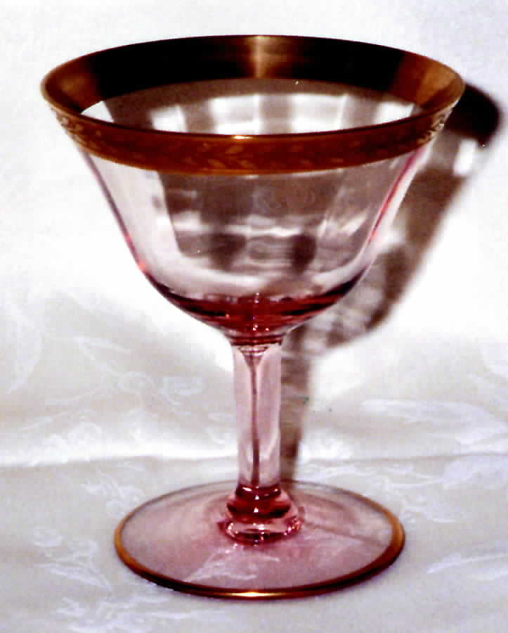 Laurel Pink Champagne/Tall Sherbet by Tiffin-Franciscan-1