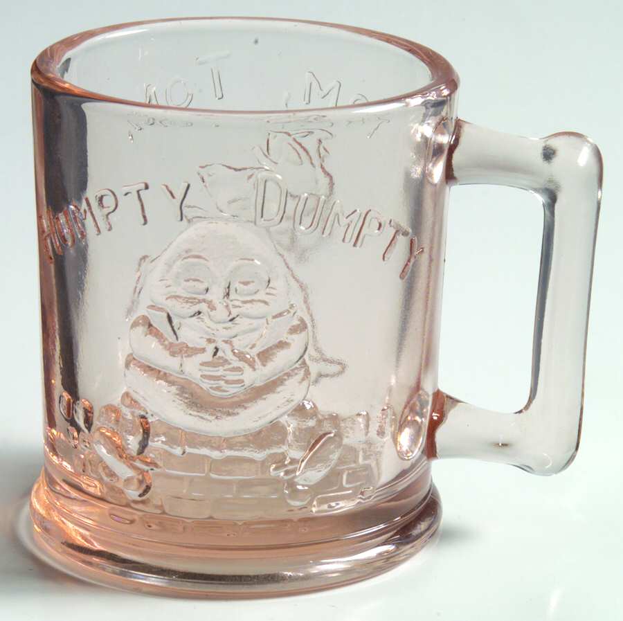 Nursery Rhyme Pink Child's Mug by Tiara-1