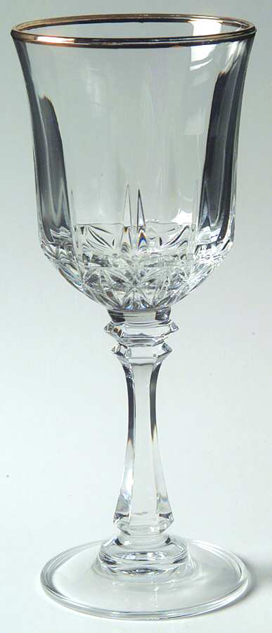 Brighton Gold Wine Glass by Toscany-1