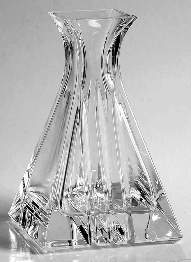 Metropolis 4" Square Vase by Tiffany-1