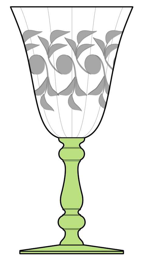 15001-6 Water Goblet by Tiffin-Franciscan-1