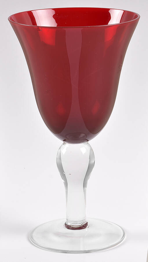 Chateau Ruby Water Goblet by Tabletops Unlimited-1