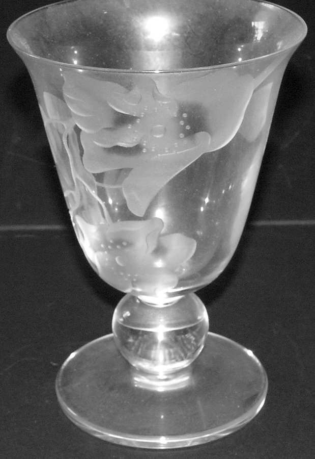 Carved Roses 7" Flower Vase by Tiffin-Franciscan-1