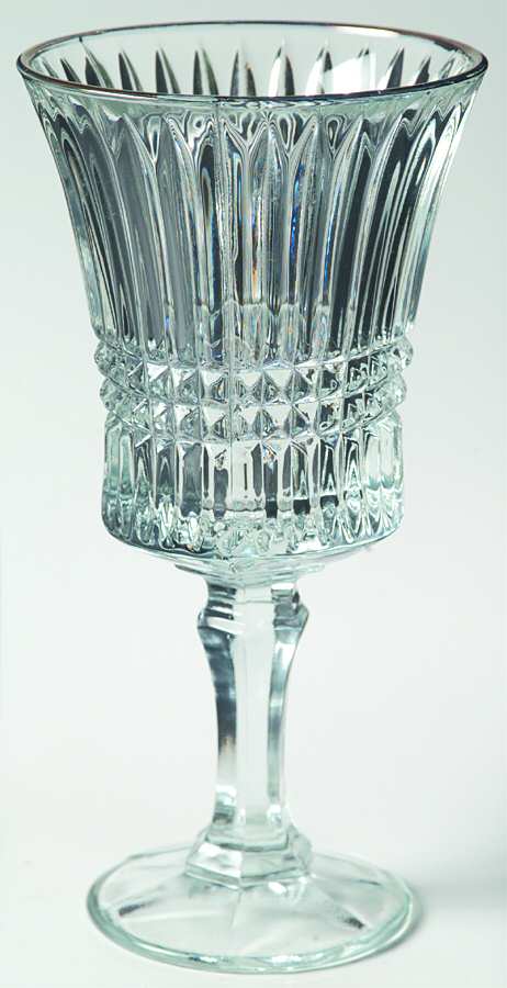 Facets Copper Water Goblet by Tiara-1