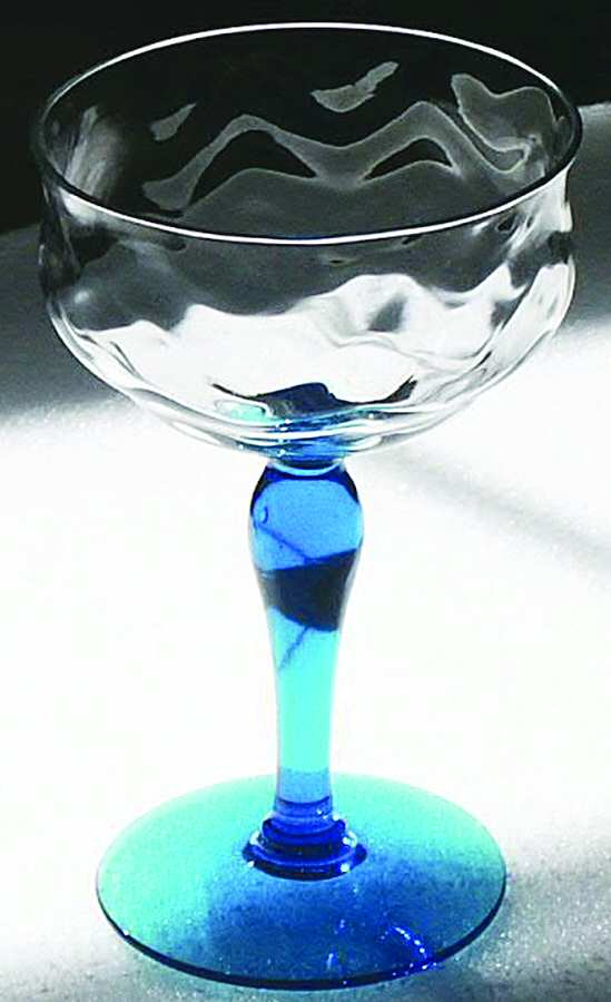 15012 Blue Stem Champagne/Tall Sherbet by Tiffin-Franciscan-1