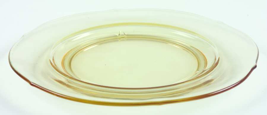 348 Yellow 7" Salad Plate by Tiffin-Franciscan-1