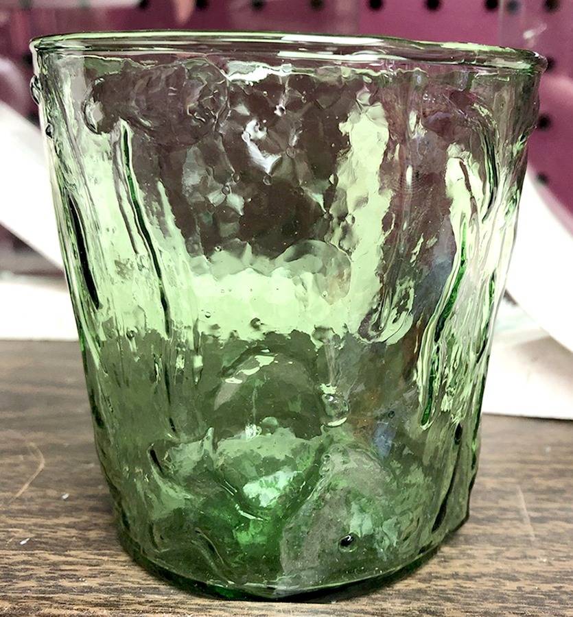 T1G1 Green Old Fashioned by Tex Glass (Decatuer Glass)-1