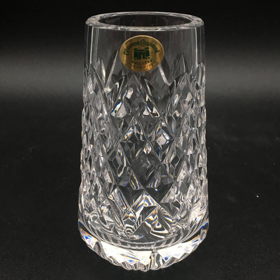Cappagh 4" Flower Vase by Tyrone Crystal-1