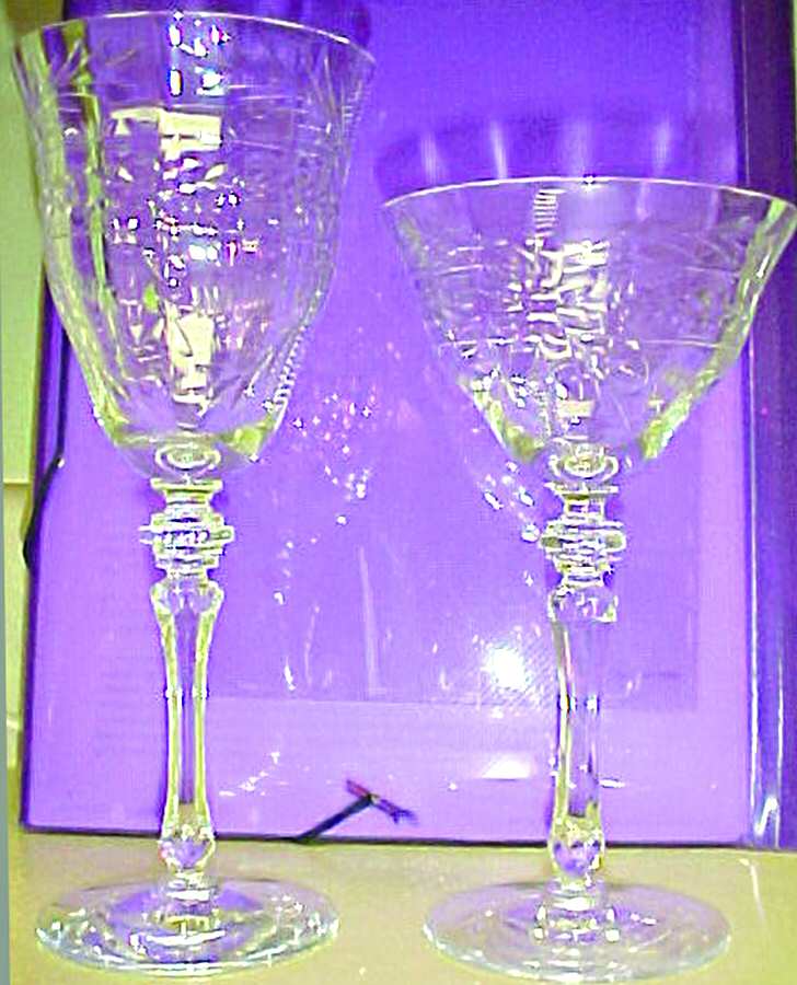 TIF43 Water Goblet by Tiffin-Franciscan-1