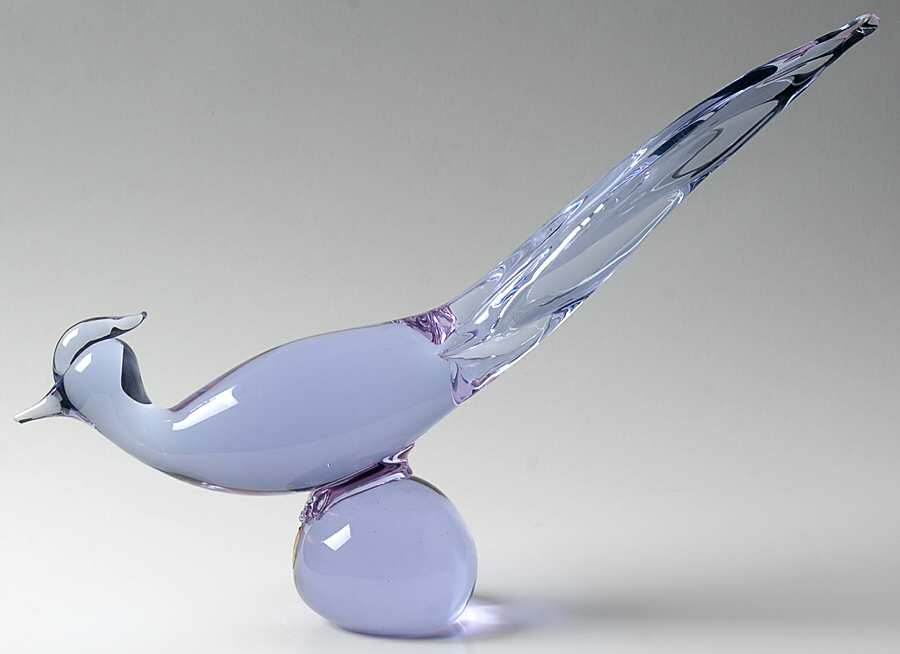 Animals & Figurines #6042-2 Large Tail Up Pheasant by Tiffin-Franciscan-1