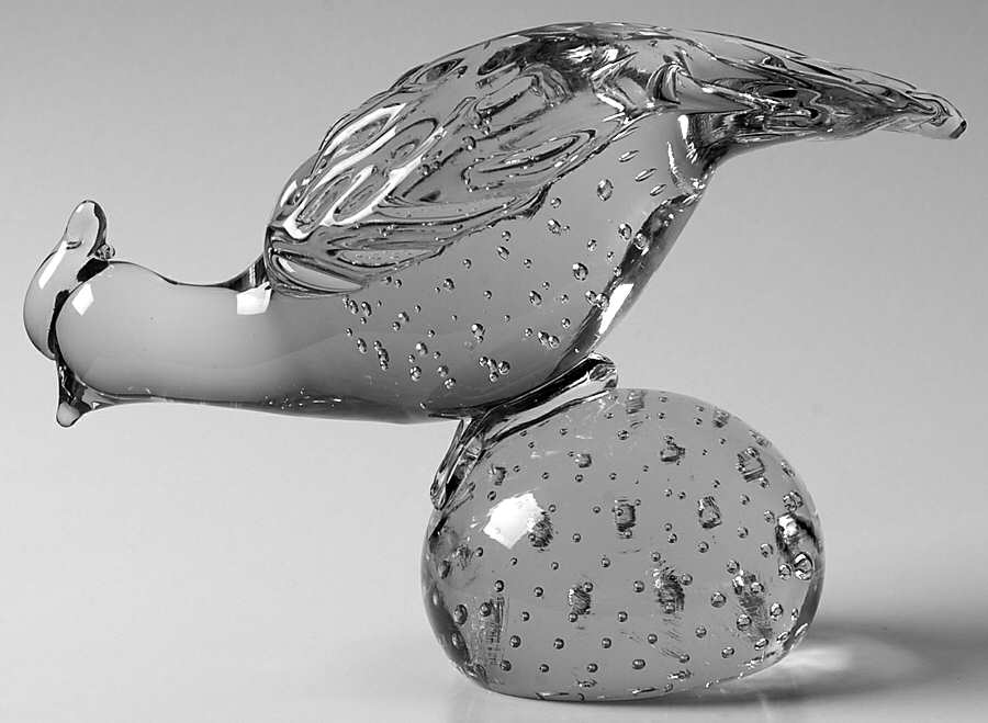 Animals & Figurines Tail Down Pheasant w/Bubbles by Tiffin-Franciscan-1