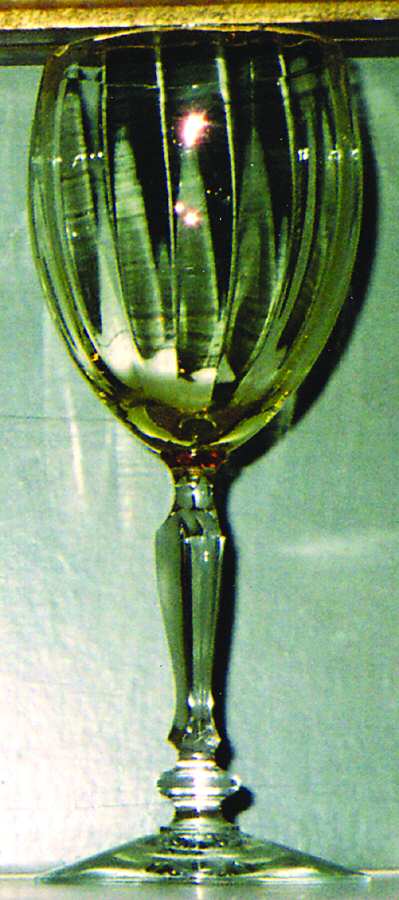 600 Yellow Water Goblet by Tiffin-Franciscan-1