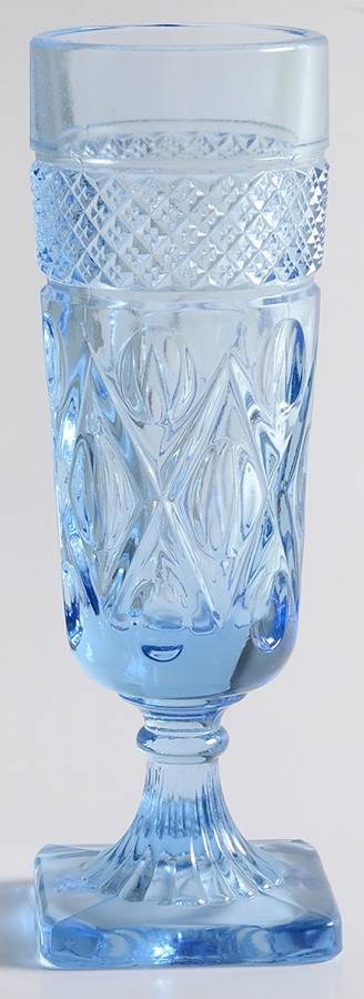 Cape Cod Blue (Azure) 7" Bud Vase by Tiara-1