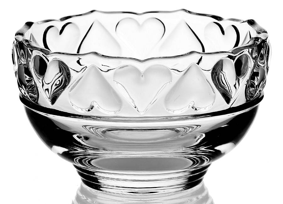 Hearts 6" Round Bowl by Tiffany-1