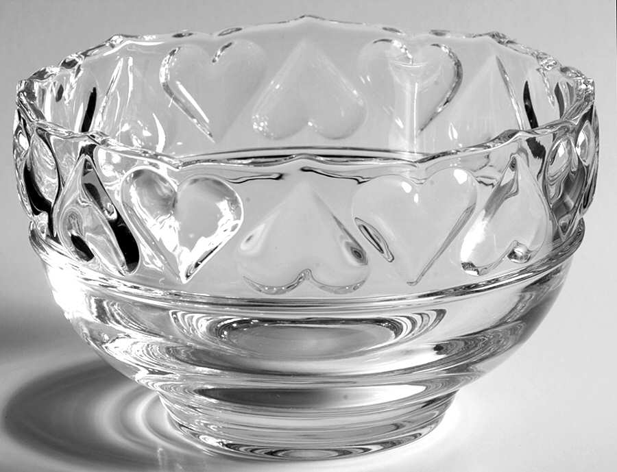 Hearts 5" Round Bowl by Tiffany-1