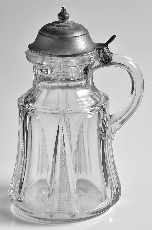 Ladders Clear Syrup with Hinged Metal Lid by Tarentum-1