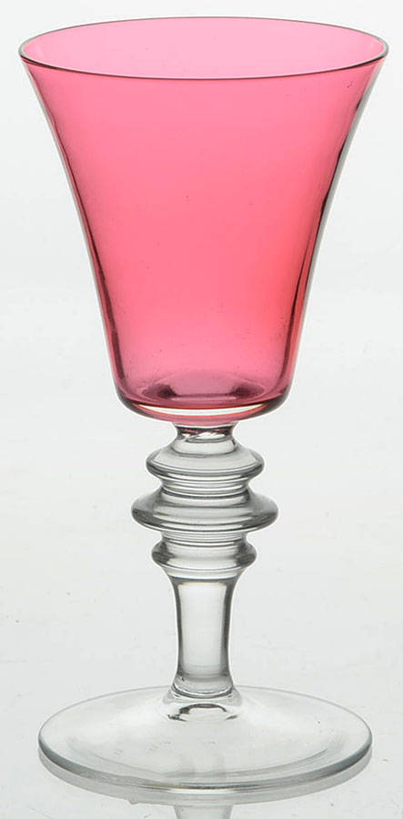 Stuart Pink (Rose) Wine Glass by Theresienthal-1